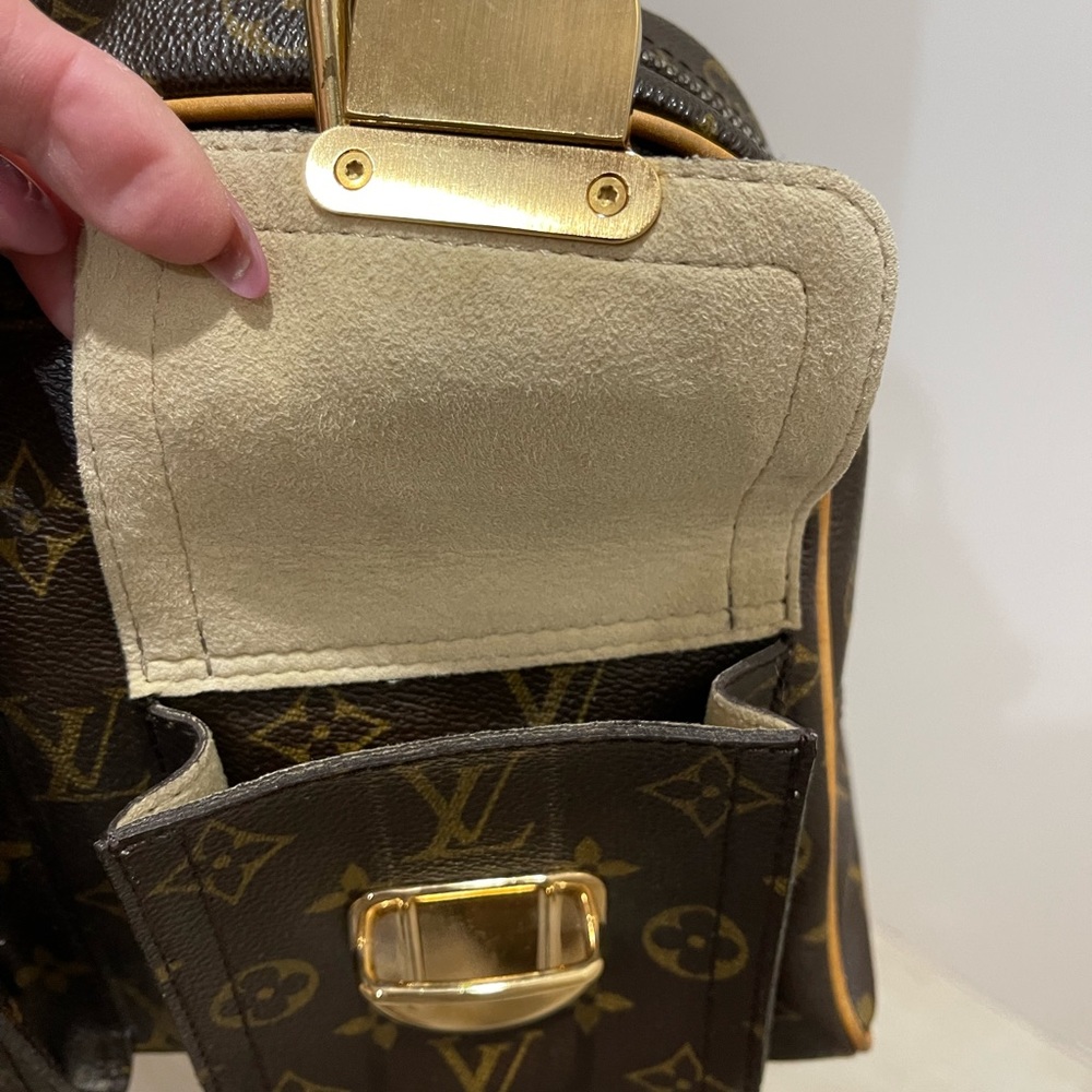 Louis Vuitton Canvas Manhattan PM Satchel Handbag - Picture 2 of 16